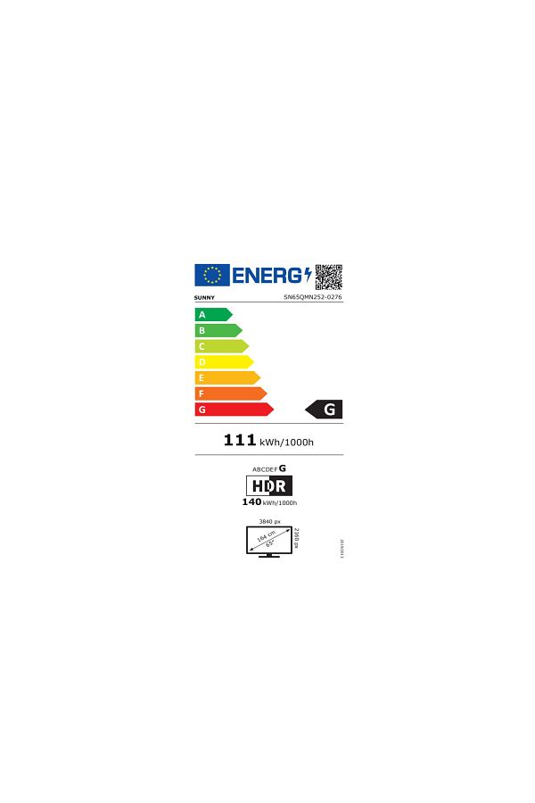 Sunny SN65QMN252 65'' 165 Ekran Frameless UHD 4K WebOS 2.0 QLED TV - Görsel 6