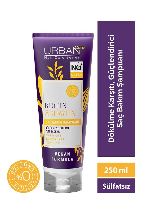 Biotin & Keratin Saç Bakım Şampuanı 250 ML - Sülfatsız