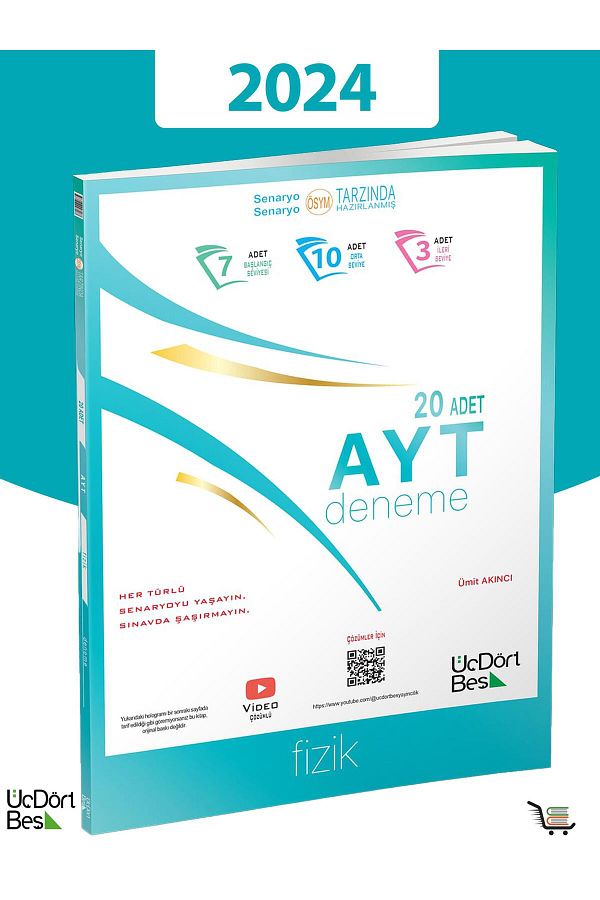 345-2024 Model 20'li AYT Fizik Denemesi