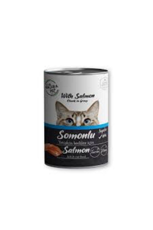 Somonlu Yetişkin Kedi Konservesi Gravy 400 Gr