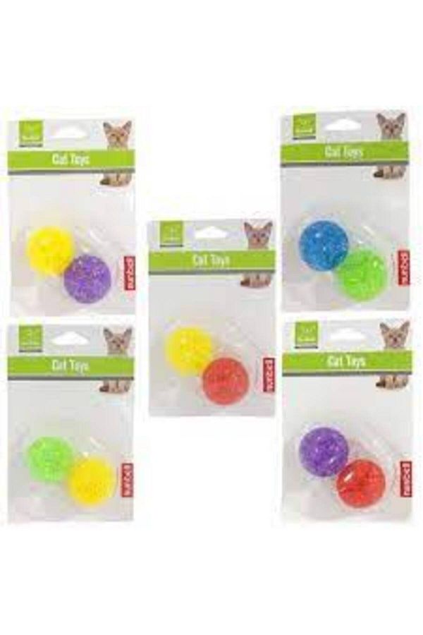 Nunbell İkili Kedi oyuncak top