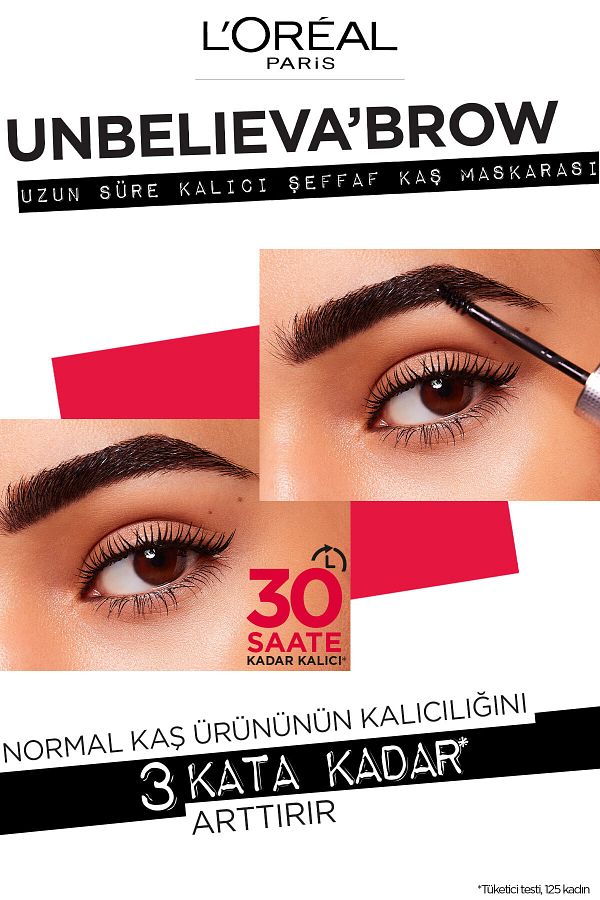 Unbelieva Brow Uzun Süre Kalıcı Şeffaf Kaş Maskarası_5