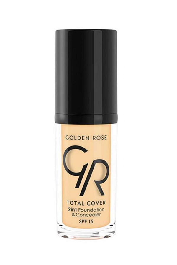 Total Cover Foundation 21 Light Yellow Beige 30 Ml