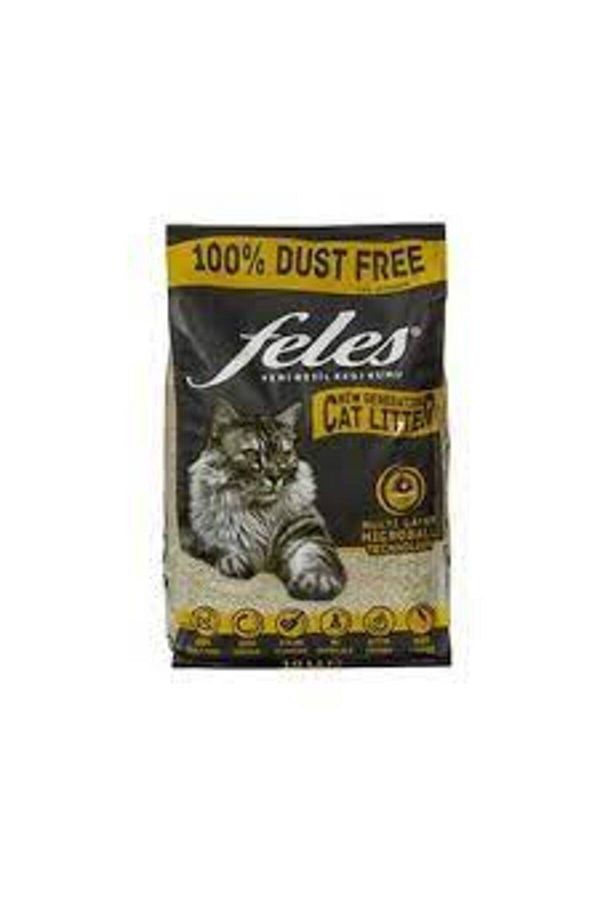 Feles Ultra Light Topaklanan Tozsuz Kedi Kumu 10 Lt