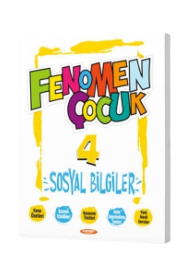 FENOMEN ÇOCUK 4 SOSYAL BİLGİLER YENİ KAPAK