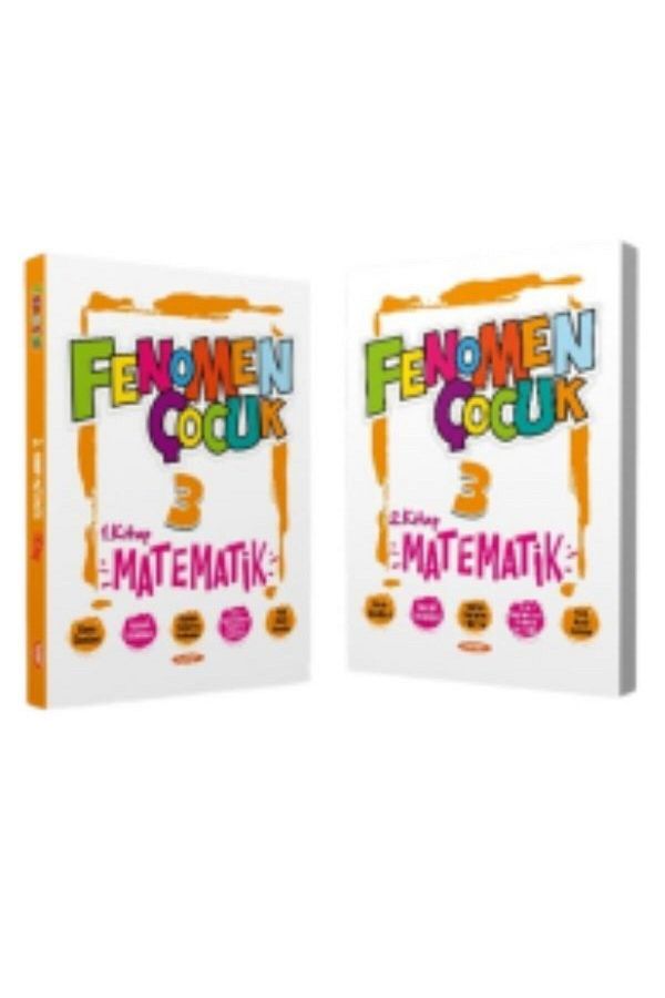 FENOMEN ÇOCUK 3 MATEMATİK (1 VE 2 KİTAP) YENİ KAPAK