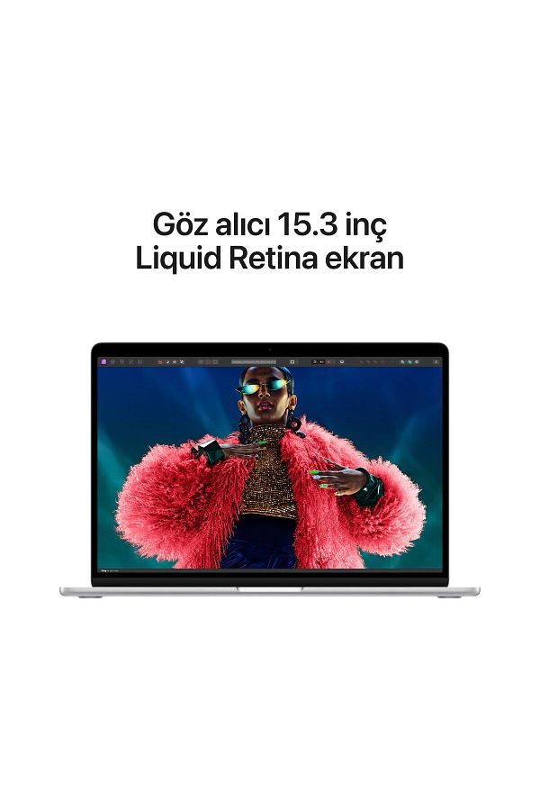Apple MacBook Air 15 inç M3 Çip 8 CPU 10 GPU 16GB Bellek 512GB SSD macOS Taşınabilir Bilgisayar MXD23TU/A - Görsel 5
