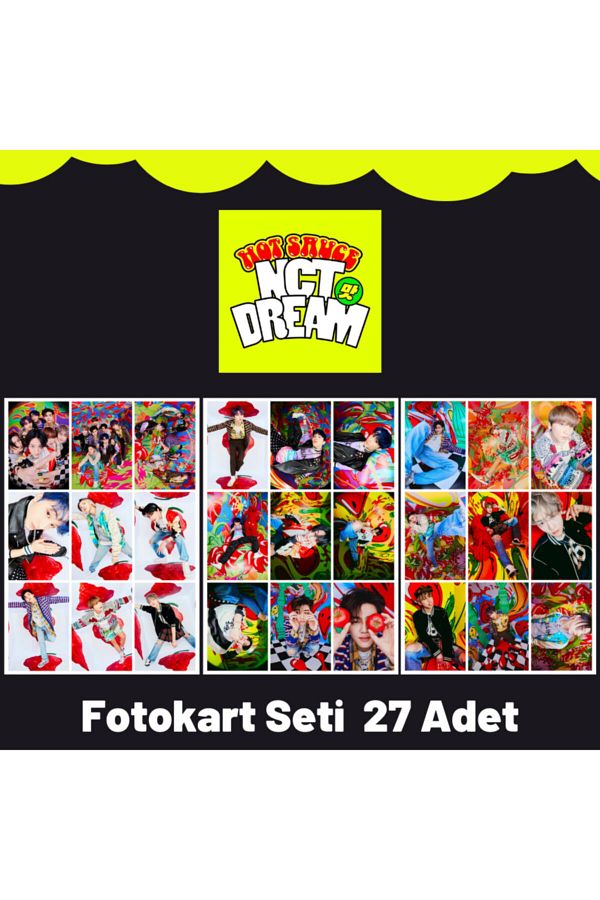 Dream '' Hot Sauce '' Fotokart Seti -1- Kpop Dünyası