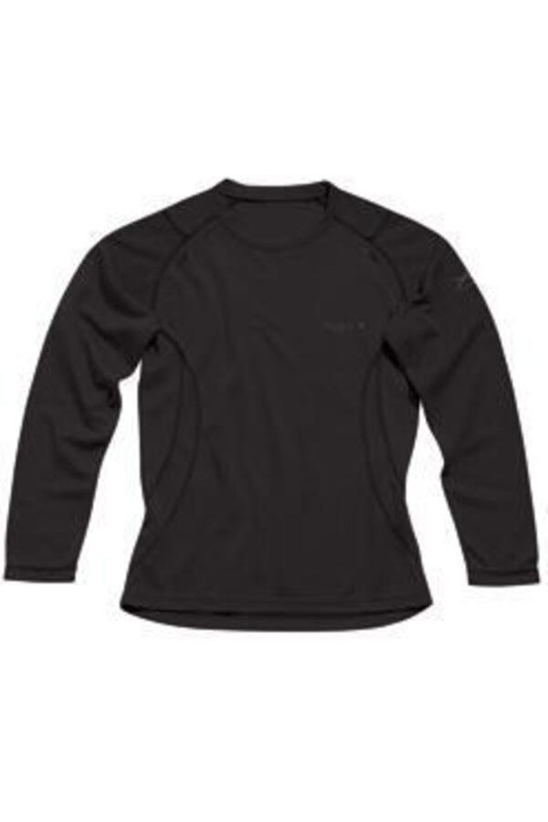 Base T-shirt Kadın Uzun Kollu Üst Içlik L/s-siyah