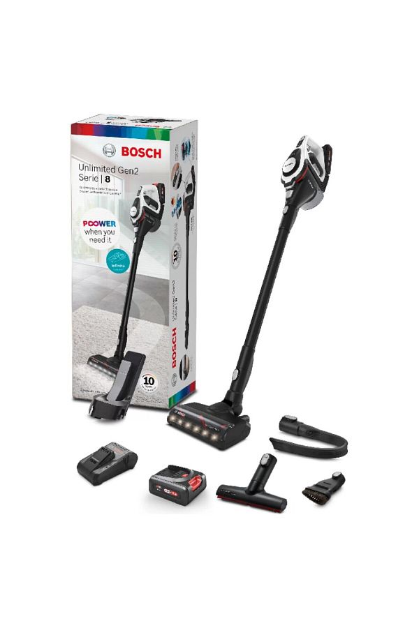 Bosch Unlimited 8 Gen2 BSS825FRSH Şarjlı Dikey Süpürge - Görsel 2