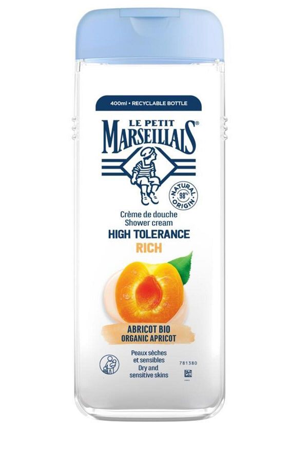 High Tolerance Organik Kayısı Duş Jeli 400 ml