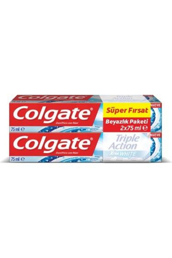 TRİPLE ACTİON EXTRA WHİTE 75ml*2