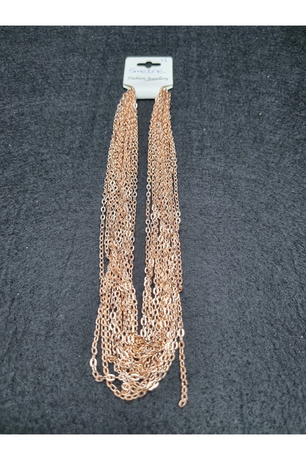 5 Metre Rose Gold Zincir