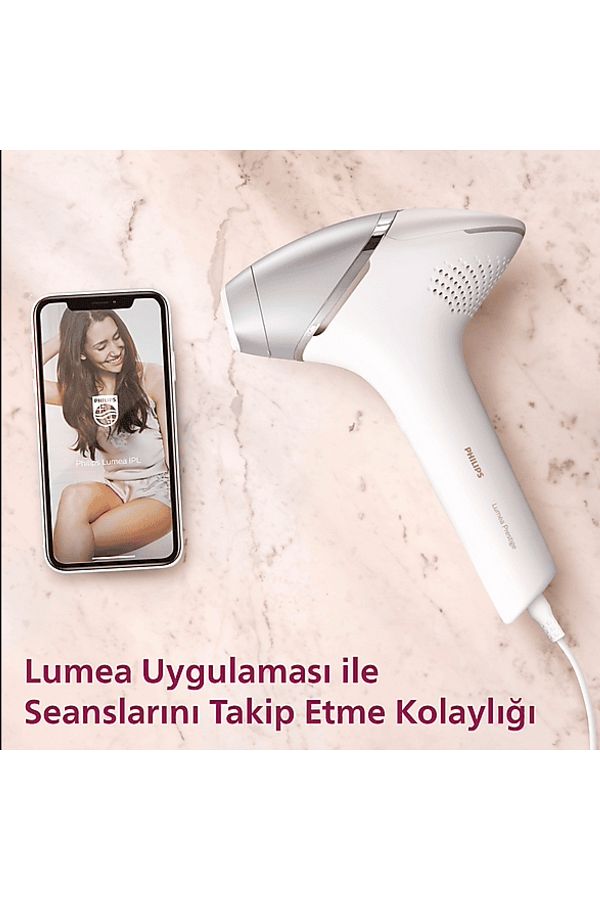 Philips 8000 Series CİLT TONU SENSÖRLÜ IPL Epilasyon Cihazı,  1 Akıllı Başlık (Vücut) - Görsel 3