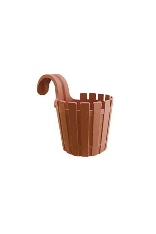 Askılı Saksı Akasya Tekli Kahverengi 1,5 lt  27565s
