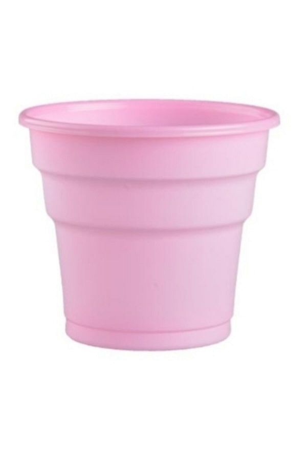 25 Li Pembe Plastik Bardak