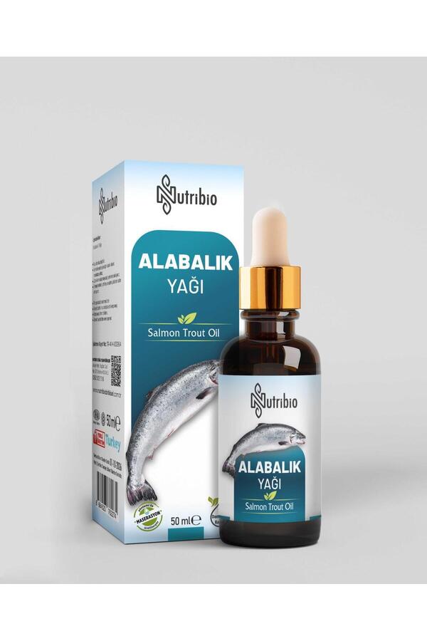 %100 Saf Analizli Alabalık Yağı Salmon Trout Oil 50 ML