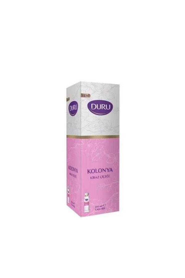 Kiraz Çiçeği Kolonya Cam Şişe 200 ml