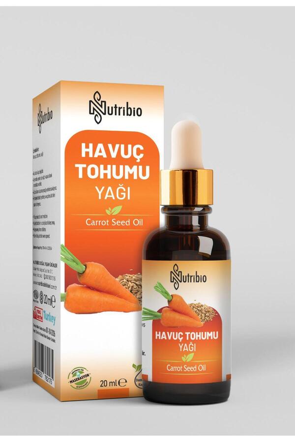%100 Saf Analizli Havuç Yağı 20 ML Carrot Seed Oil