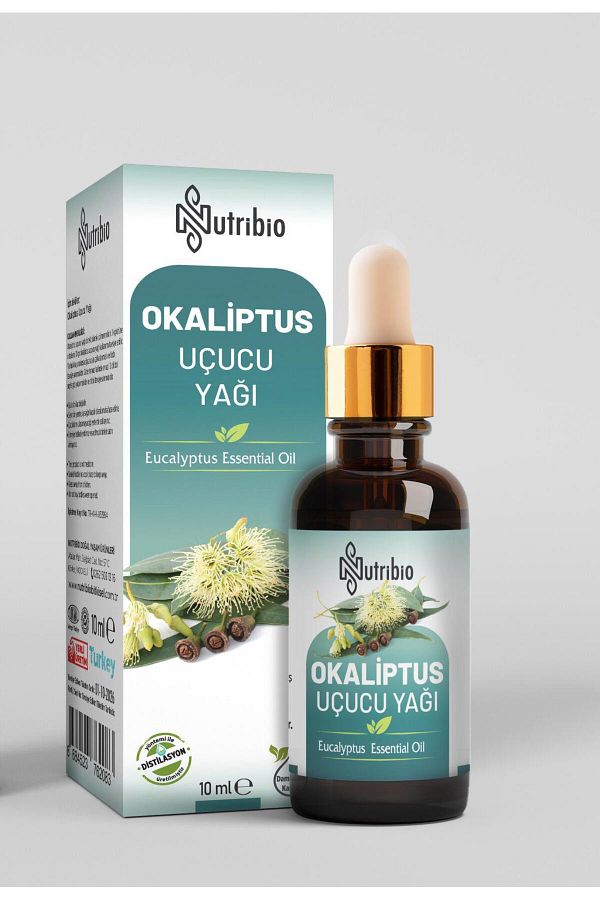 %100 Saf Analizli Okaliptus Yağı 10 ML Eucalyptus Essential Oil