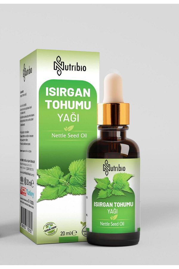 %100 Saf Analizli Isırgan Tohumu Yağı 20 ML Nettle Seed Oil