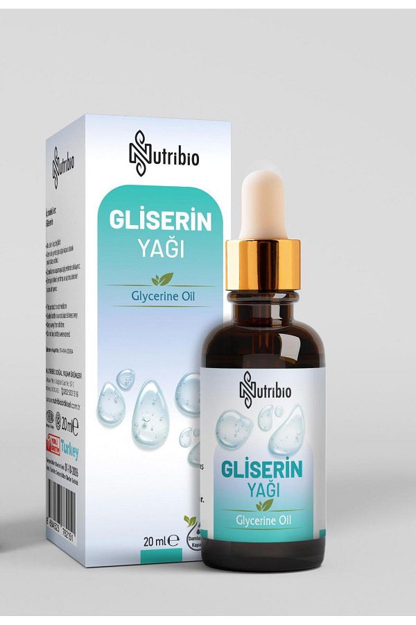 %100 Saf Analizli Gliserin Yağı 20 ML Glycerine Oil