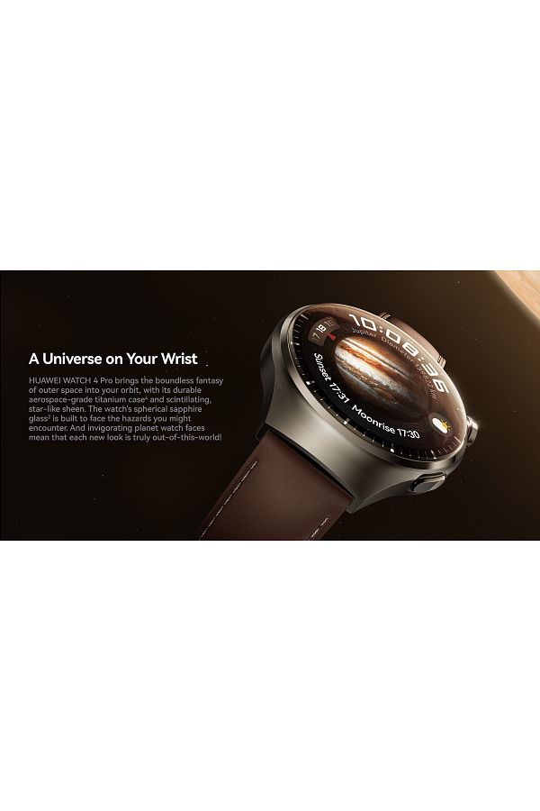 Huawei Watch 4 Pro Smartwatch,  Compatible with Andriod & iOS, Titanium - Görsel 4