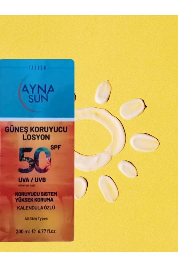 Kalendula Özlü Güneş Koruyucu Losyon 200 ML 50+ SPF