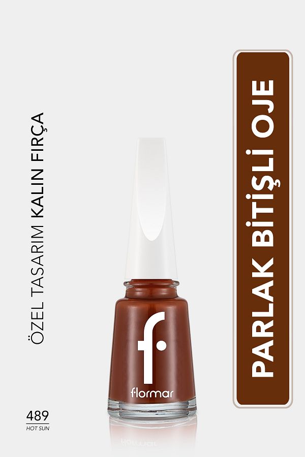 Nail Enamel Yüksek Pigmentli & Parlak Bitişli Oje Fne-537 Cake Wıth Coffee