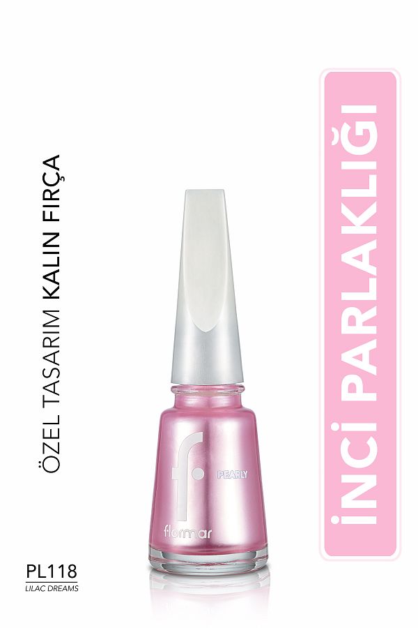 Sedefli Parlak Oje (LİLA) - Pearly Nail Enamel - Pl118 Lilac Dreams - 8682536035415