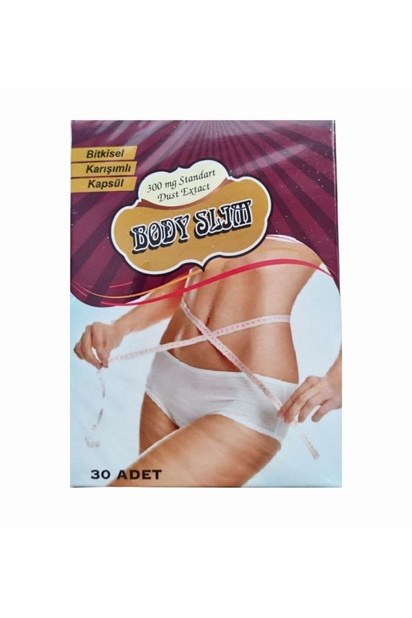 Slim Kapsül 1 Aylık Kullanım 30lu Detox