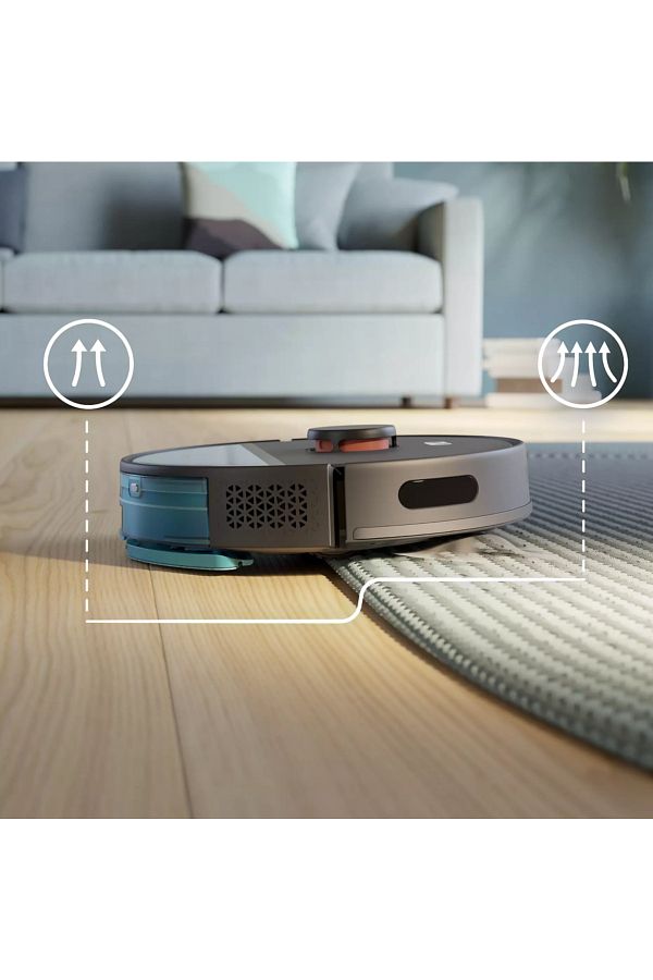 Philips Robot Süpürge Vacuum Cleaner Akıllı Siyah Islak Kuru Robot Süpürge - Görsel 3