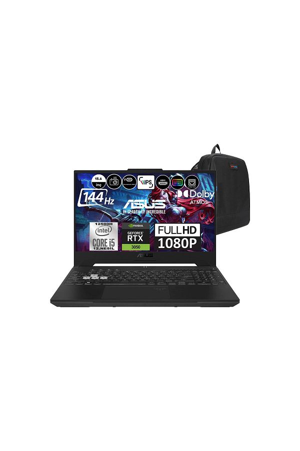 ASUS TUF Gaming F15 i5-12500H 32GB 1TB SSD RTX3050 15.6" FullHD W11 Pro FX507ZC4-HN205A15