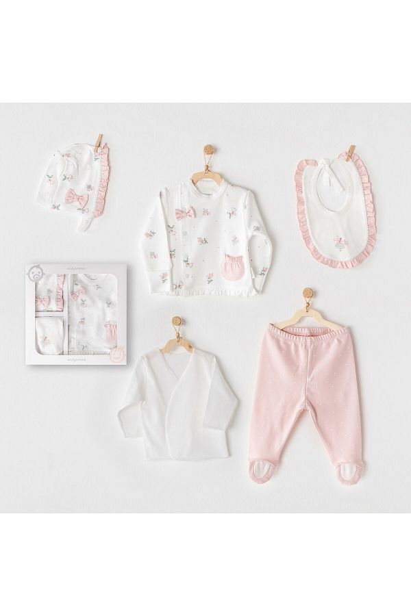 BEBEK HASTANE ÇIKIŞI 5 PCS NEWBORN SET FAIRY