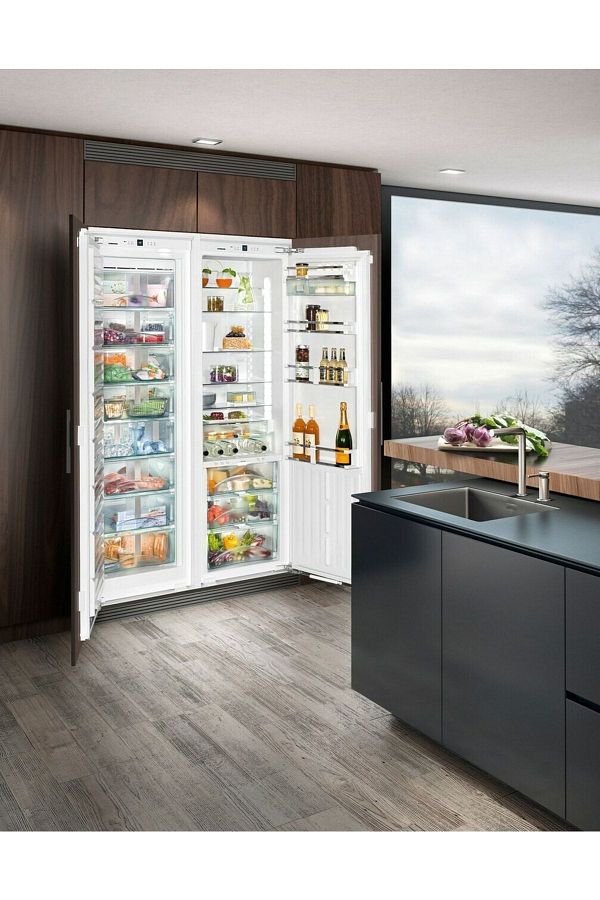 VESTEL 300lt No-frost Tek Kapılı Ankastre Buzdolabı + 8 Çekmeceli No-frost Ankastre Dondurucu Seti