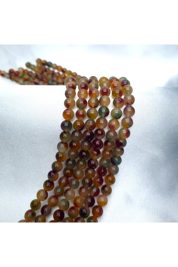 8 mm Ceyt Taşı Doğaltaş Dizi