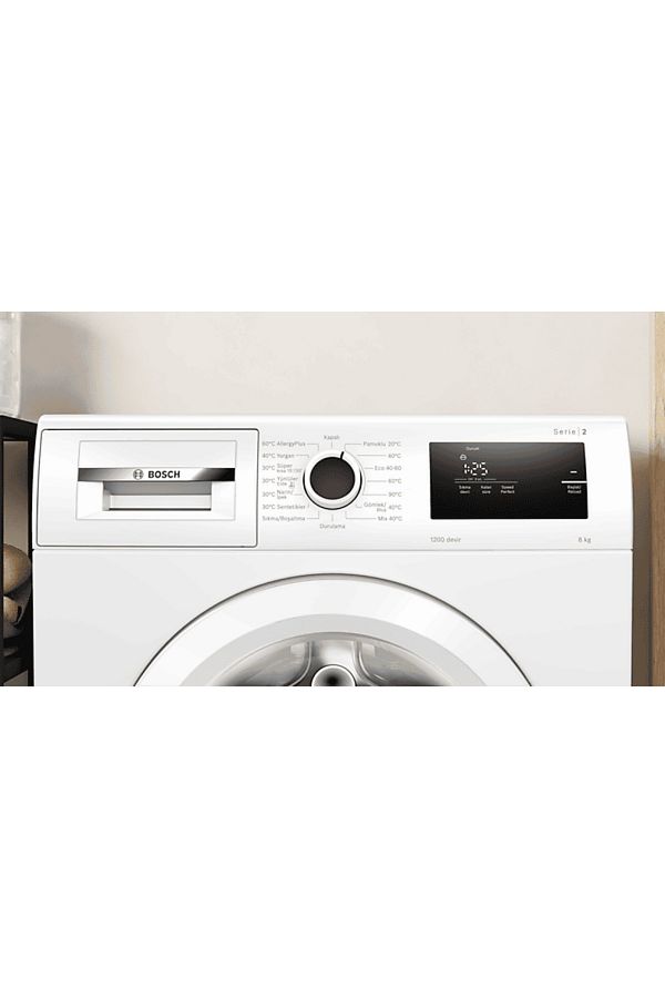 Bosch WAN24180TR A Enerji Sınıfı 8 kg 1200 Devir Çamaşır Makinesi Beyaz - Görsel 4