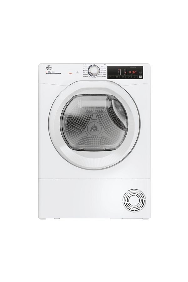 Hoover HRE H9A2TE-17 9 kg Wi-Fi + Bluetooth Bağlantılı Isı Pompalı Kurutma Makinesi