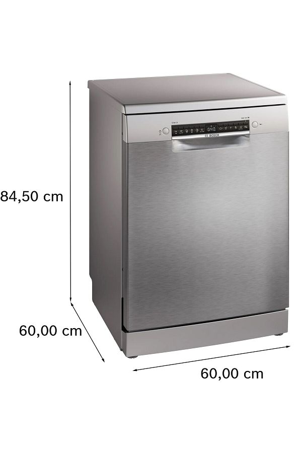 Bosch SMS4IKI62T Serie 4 Solo Bulaşık Makinesi 60 cm Kolay temizlenebilir Inox - Görsel 5