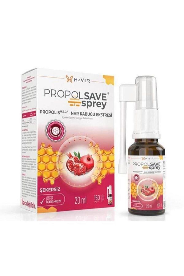 Propolis Nar Eksteresi Içeren Sprey 20 ml