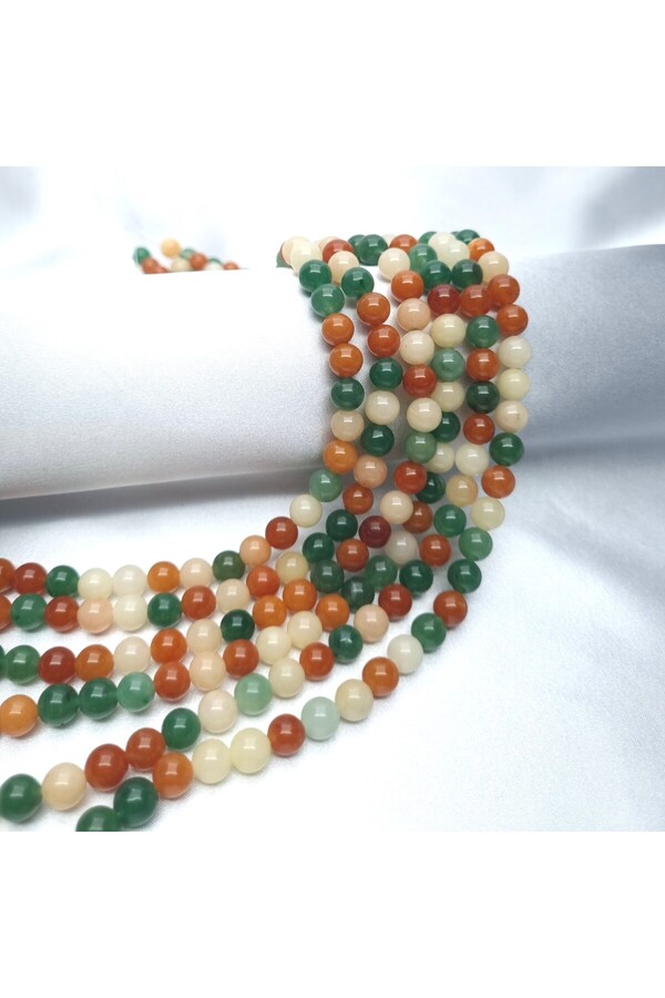 8 mm Ceyt Taşı Doğaltaş Dizi