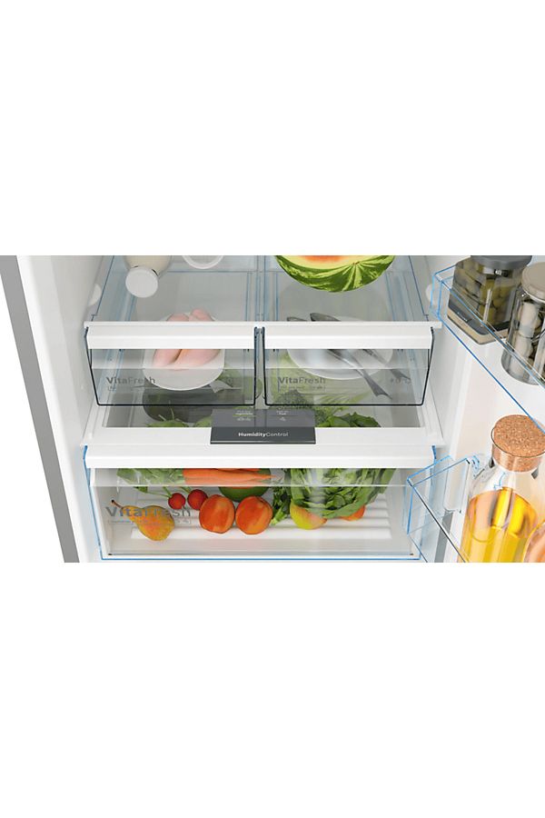Bosch Kgn55vıe0n E Enerji Sınıfı 483 L Nofrost Alttan Donduruculu Buzdolabı Inox - Görsel 5
