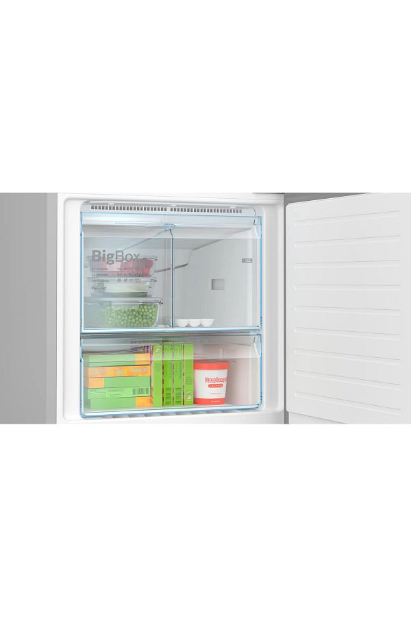 Bosch KGN55VIF1N Serie 4 Alttan Donduruculu Buzdolabı 186 x 70 cm Kolay temizlenebilir Inox Uyumlu - Görsel 5