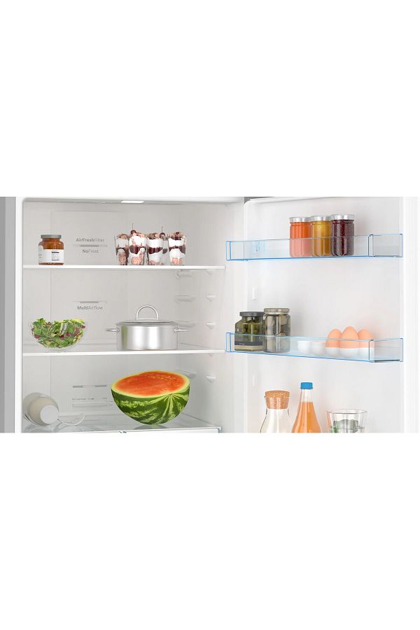 Bosch KGN55VIF1N Serie 4 Alttan Donduruculu Buzdolabı 186 x 70 cm Kolay temizlenebilir Inox Uyumlu - Görsel 3