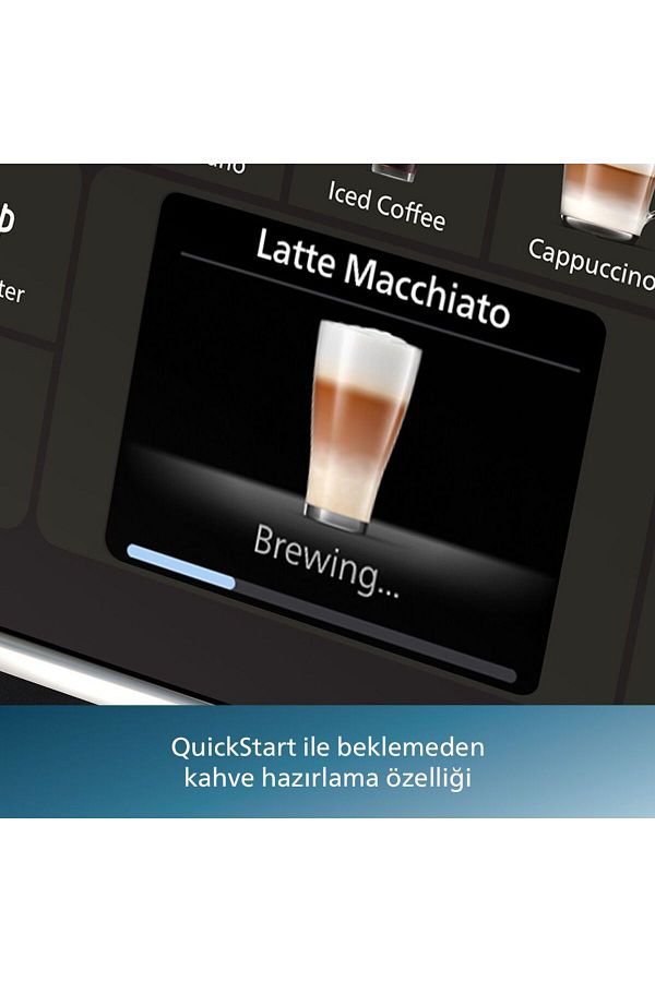 Philips LatteGo Tam Otomatik Espresso Makinesi, 12 Sıcak ve Soğuk İçecek, Silent Brew, EP4446/70 - Görsel 6