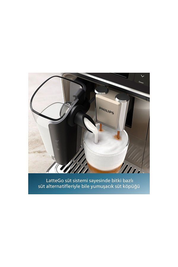 Philips VPM 1,8 Litre , EP5547 5500 Serisi Tam Otomatik Espresso Makinesi, 230 W , Siyah - Görsel 2