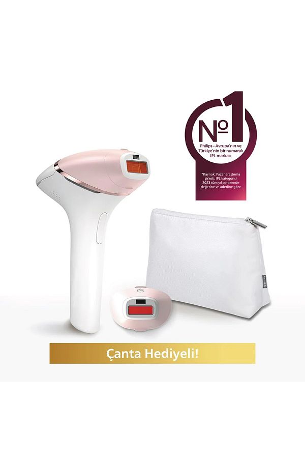 Philips Lumea Lazer Epilasyon Tüy Alma Cihazı Yüz+Vücut+Hassas Bölge Kullanımı, Kablolu/Kablosuz
