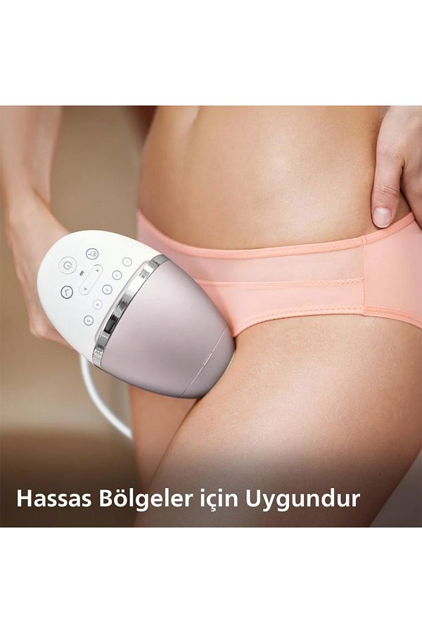 Philips Lumea Lazer Epilasyon Tüy Alma Cihazı Yüz+Vücut+Hassas Bölge Kullanımı, Kablolu/Kablosuz - Görsel 5