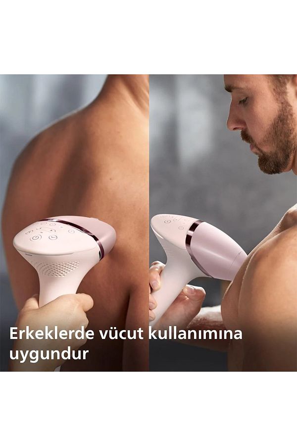 Philips Lumea Lazer Epilasyon Tüy Alma Cihazı Yüz+Vücut+Hassas Bölge Kullanımı, Kablolu/Kablosuz - Görsel 7