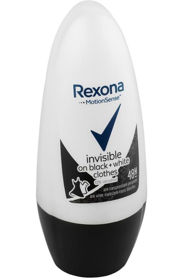 Women Roll-On Invisible Black & White 50Ml